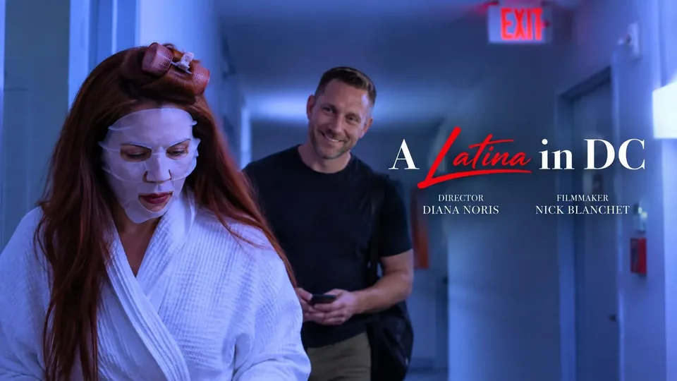 Jonathan Turpin and Diana Noris Smith in “A Latina in DC”
